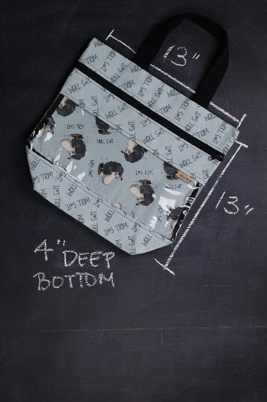 Trendy Styles View Ewe Tote Bag in Larry "Well, S#!t." in Reverse Affordable Elegance With High-Quality Bags