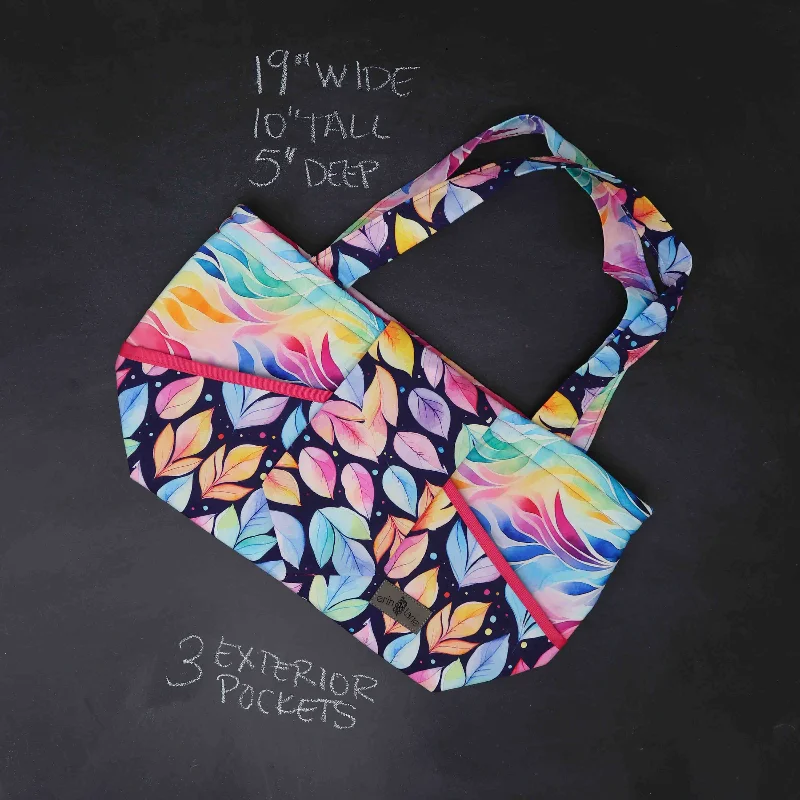 Street Style Discounts Ewesful Tote Bag in Falling for Color Iconic Handbags At Budget-Friendly Prices