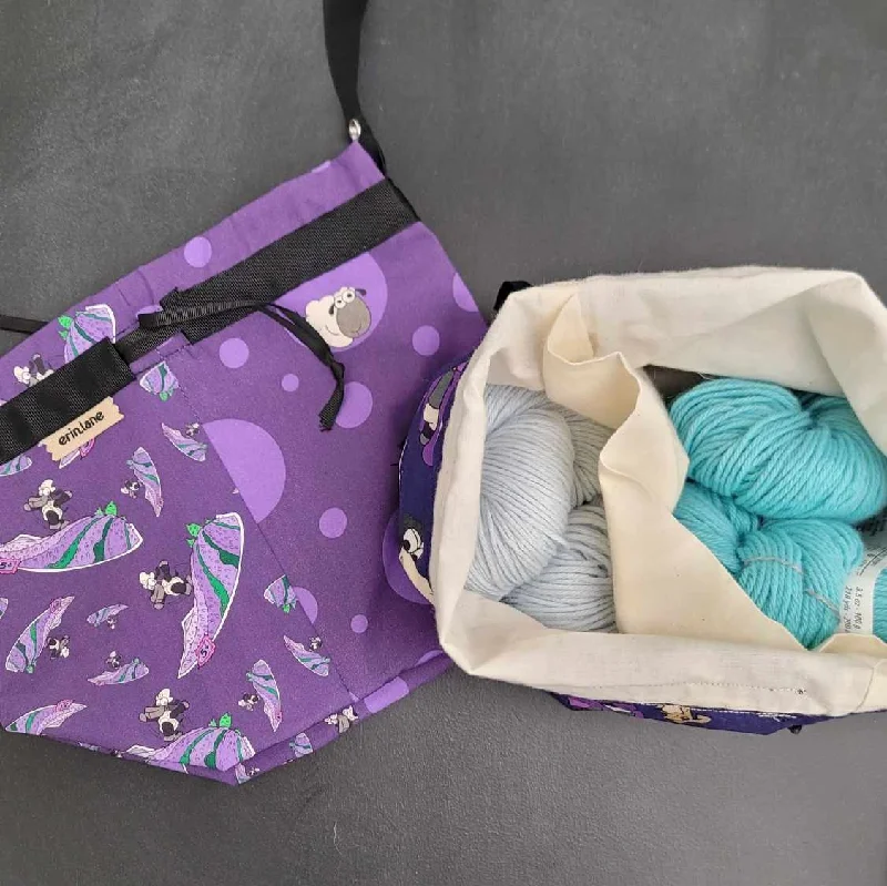 Dive Into Trendy Styles Twofer Project Bag in Plateau de Valensole Sheeple Everyday Elegance At Lower Prices