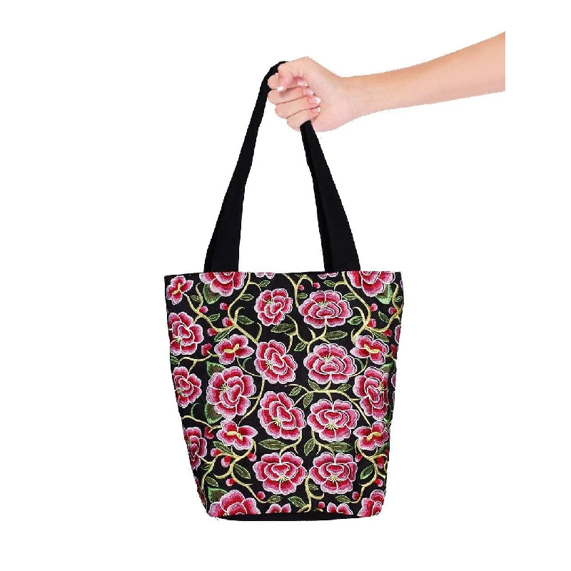 Style Redefined Flor Embroidered Flower Shoulder Bag - Thailand Trendy Backpacks With Big Discounts Style Redefined Flor Embroidered Flower Shoulder Bag - Thailand Trendy Backpacks With Big Discounts