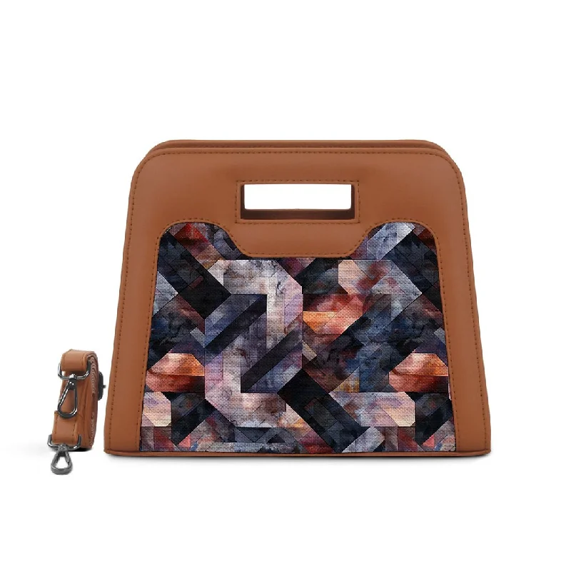 Modern Chic Discounts Havana Chic Peek Handbag Rectangles Fashion Bags With Huge Discounts