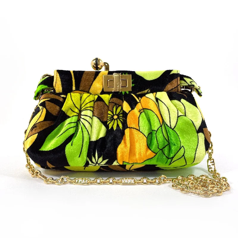 Affordable Bags For Budget Shoppers Fendi Velvet Peekaboo Click Chain Shoulder Bag Sleek And Stylish Handbags At Lower Prices Affordable Bags For Budget Shoppers Fendi Velvet Peekaboo Click Chain Shoulder Bag Sleek And Stylish Handbags At Lower Prices