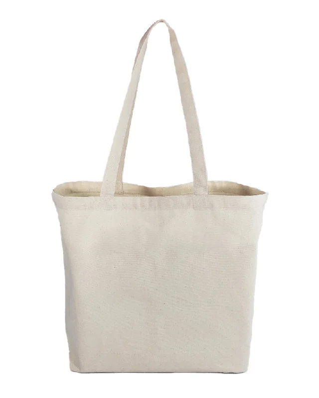 Contemporary Chic Promotions 12 ct 18" Large Size Value Canvas Tote Bag with Long Handles - By Bozen Big Savings On Totes, Crossbody Bags, And More