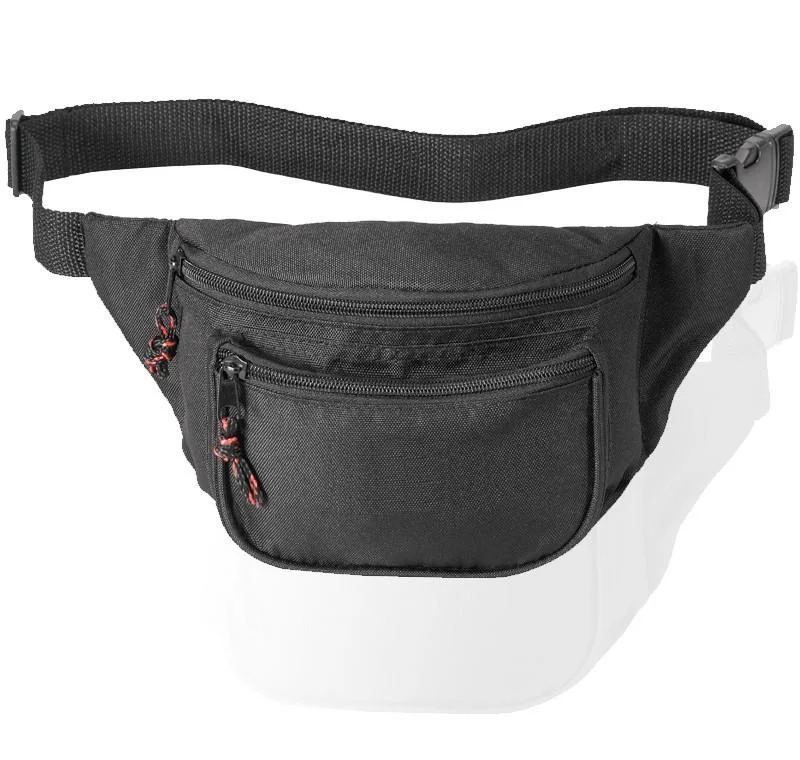 Snag Fabulous Fashion Bargains 144 ct Eco Fanny Pack with Three Zippered Pockets - By Case Trendy Backpacks With Big Discounts