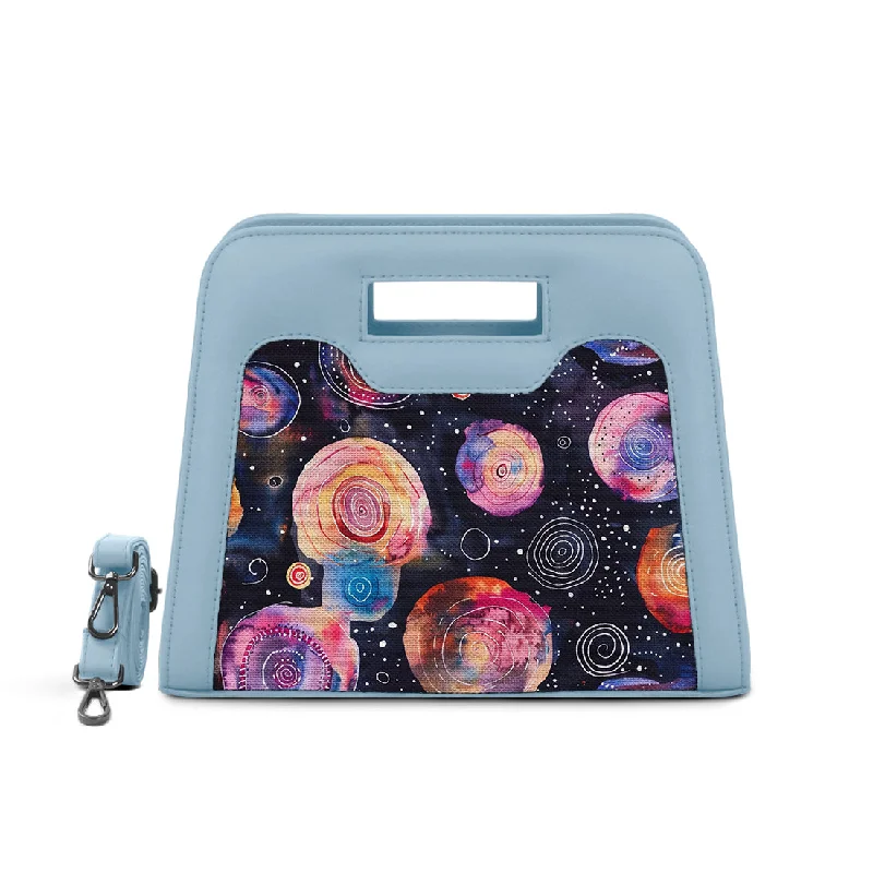 Embrace New Fashion Blue Chic Peek Handbag Dark Circles Fashionable Handbags, Limited-Time Deals