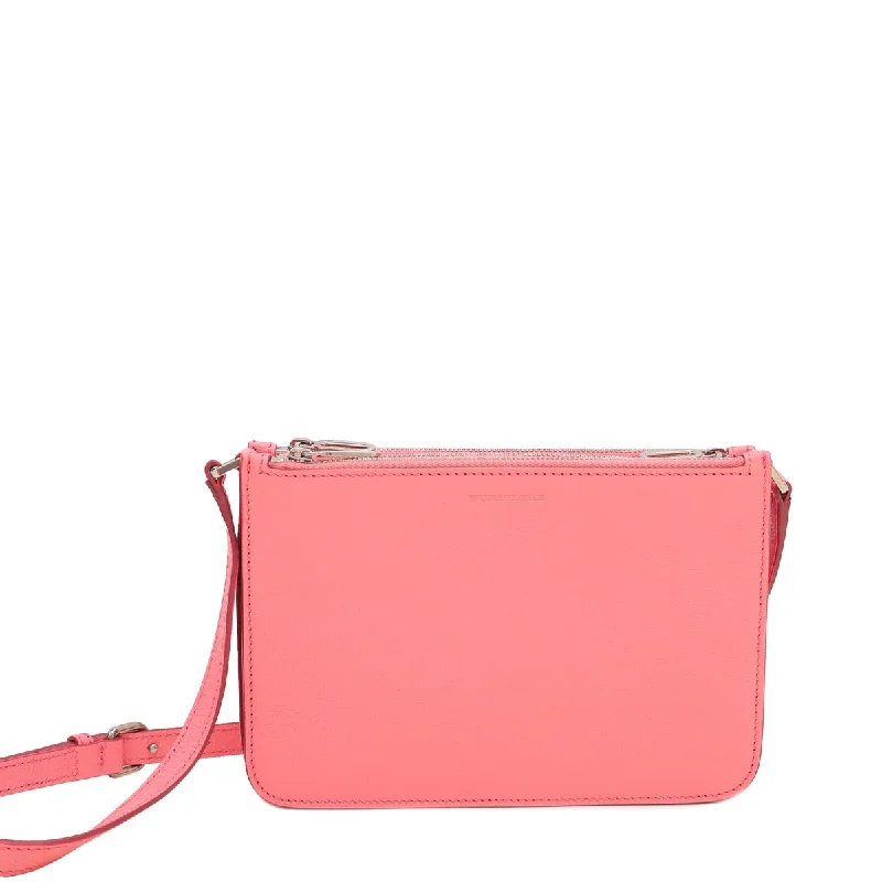 Limited Edition Bags For Collectors Burberry Blush Pink Triple Zipped Crossbody Bag High-Fashion Handbags At Reduced Costs Limited Edition Bags For Collectors Burberry Blush Pink Triple Zipped Crossbody Bag High-Fashion Handbags At Reduced Costs