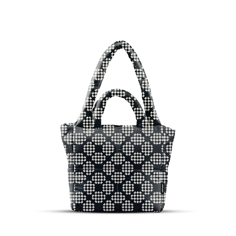 Evening Elegance Cloud Tote Noir Mosaic Fashion-Forward Bags, Now On Sale