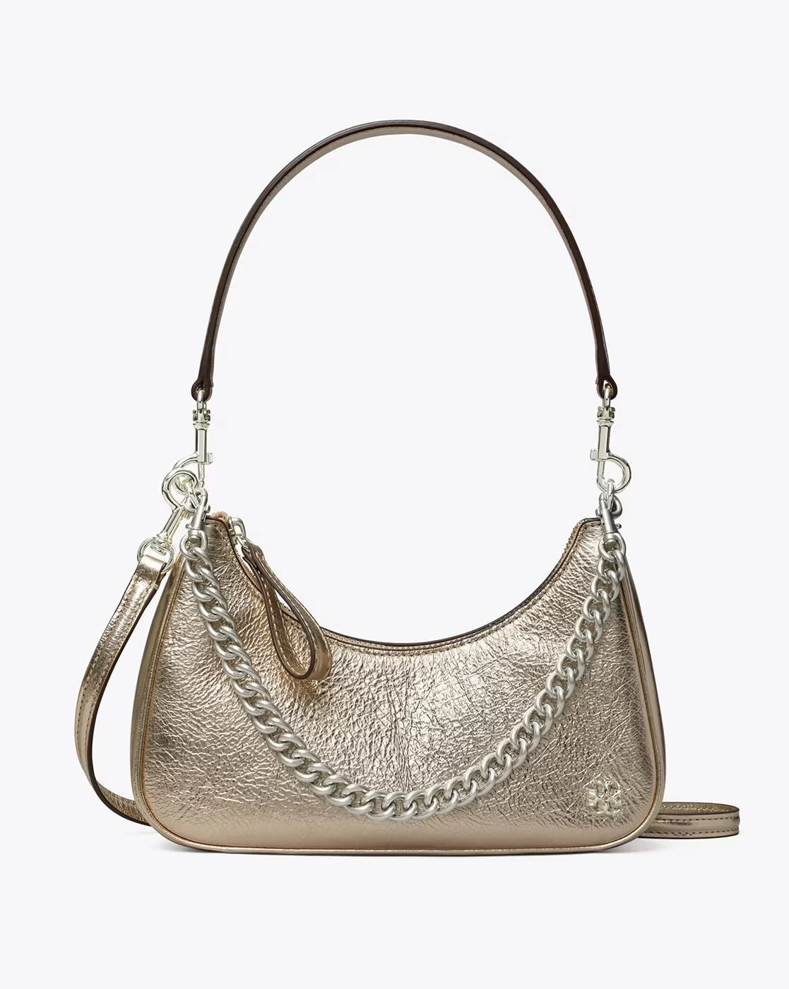 Luxury Seekers 151 Mercer Metallic Small Crescent Bag With Adjustable Strap Luxury Totes At The Lowest Prices Of The Season Luxury Seekers 151 Mercer Metallic Small Crescent Bag With Adjustable Strap Luxury Totes At The Lowest Prices Of The Season