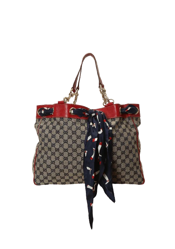 Boutique Styles GG CANVAS POSITANO TOTE High-End Handbags At Affordable Prices
