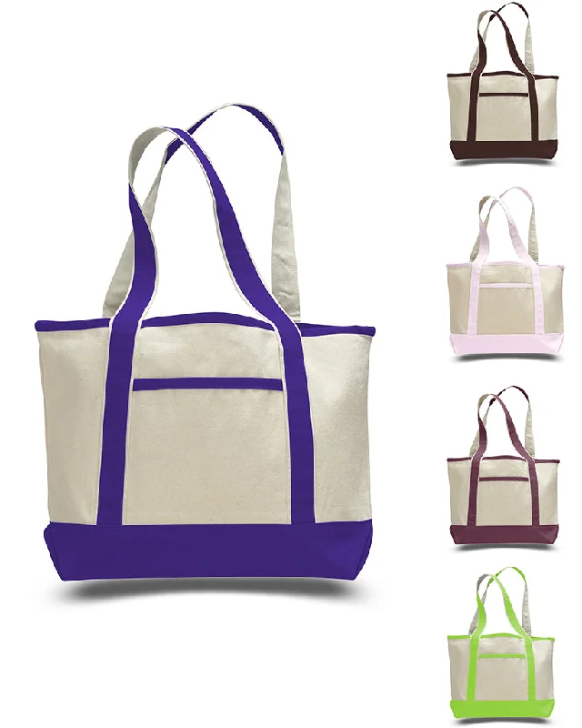 Elegant And On-Sale Evening Bags 72 ct Medium Size Heavy Canvas Deluxe Tote Bag - By Case - Alternative Colors Chic Bags, Shop Now
