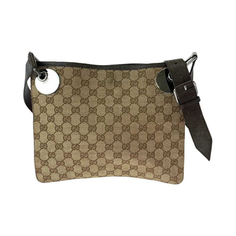 Seize Bargains Gucci GG Canvas Shoulder Bag Brown Fashion Bags, Huge Savings