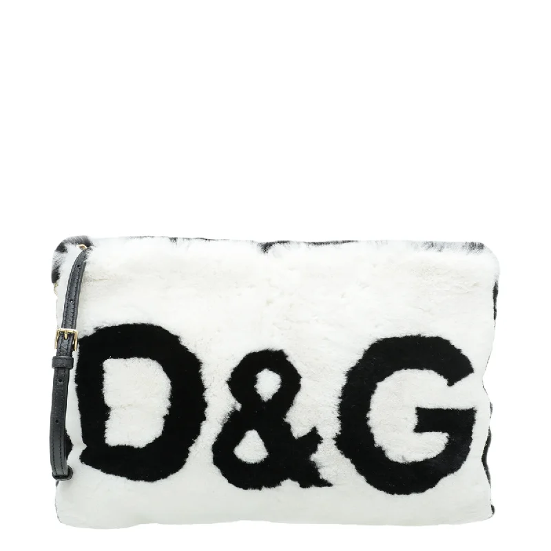 Budget Friendly Dolce & Gabbana Bicolor DG Eco Fur Cleo Crossbody Bag Affordable Luxury With Top-Quality Handbags Budget Friendly Dolce & Gabbana Bicolor DG Eco Fur Cleo Crossbody Bag Affordable Luxury With Top-Quality Handbags