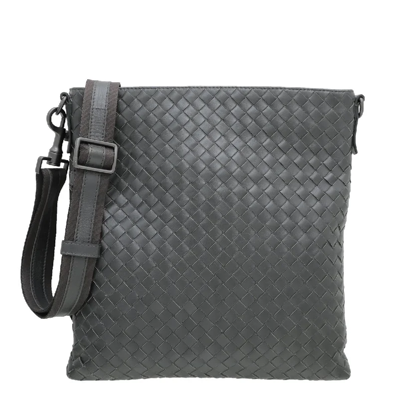 Buy More, Save More Bottega Veneta Asphalt Intrecciato Nappa Messenger Crossbody Bag Designer-Inspired Bags, Best Prices Buy More, Save More Bottega Veneta Asphalt Intrecciato Nappa Messenger Crossbody Bag Designer-Inspired Bags, Best Prices