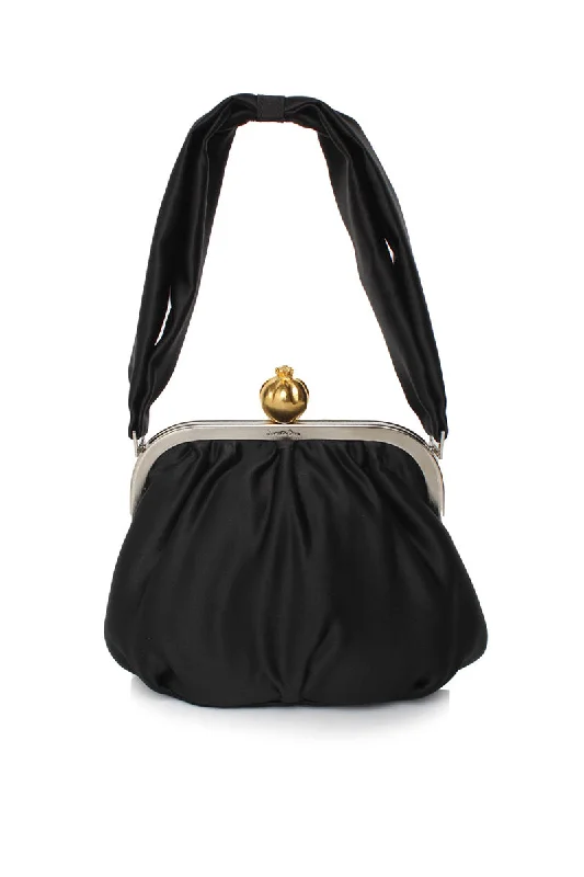 Forward Trendsetter POMEGRENATE ON BLACK SATIN BELLA HANDBAG The Best Handbag Offers Are Here Forward Trendsetter POMEGRENATE ON BLACK SATIN BELLA HANDBAG The Best Handbag Offers Are Here
