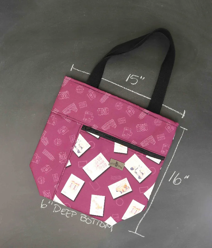 Unleash Your Trend Driven Style Worth Doing Library Style Tote in Roman Holiday Your Perfect Bag At The Perfect Price