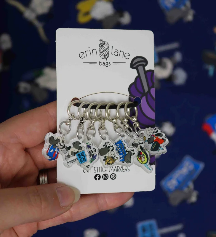 Stylish Yet Affordable Bags Knitting Stitch Marker Set in DFW 2024 Sheeple Stylish Bags, Unbeatable Prices