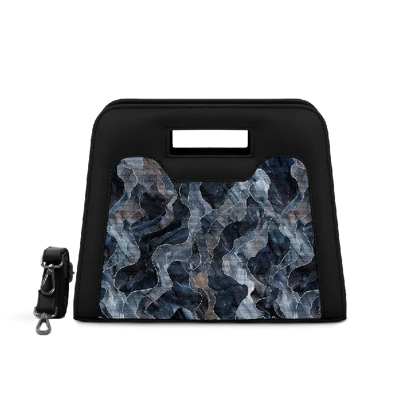 Crazy Price Slashing Black Chic Peek Handbag Dark Watercolor The Handbag Sale You've Been Waiting For Crazy Price Slashing Black Chic Peek Handbag Dark Watercolor The Handbag Sale You've Been Waiting For