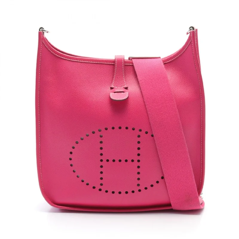 Sleek And Seasonal Sale Bags Hermes Evelyne III PM Shoulder Bag Pink Stylish Handbags With Exclusive Online Discounts