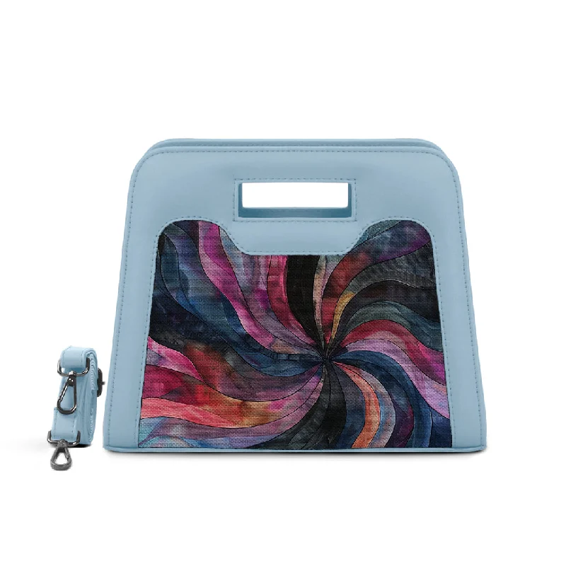 New Arrivals Blue Chic Peek Handbag Fuldeep Everyday Bags, Budget-Friendly
