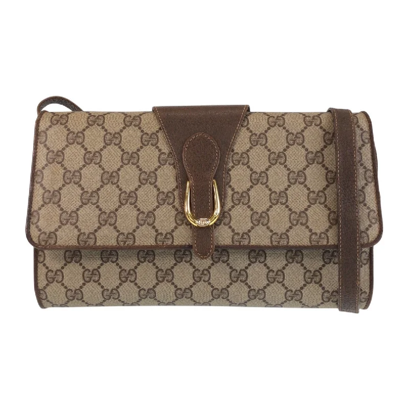 Summer Deals Gucci GG Supreme Canvas Leather Shoulder Bag Fashion-Forward Bags, Now On Sale Summer Deals Gucci GG Supreme Canvas Leather Shoulder Bag Fashion-Forward Bags, Now On Sale