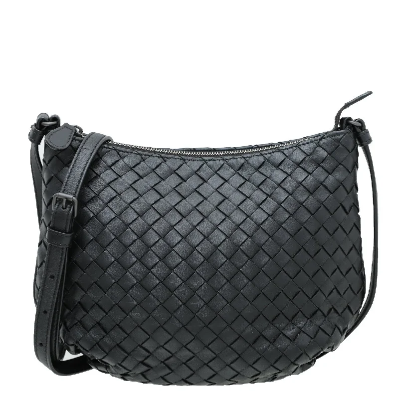 Exclusive Fashion Deals Bottega Veneta Black Intrecciato Nappa Crossbody Bag Best Deals On Premium And Casual Bags – Act Fast