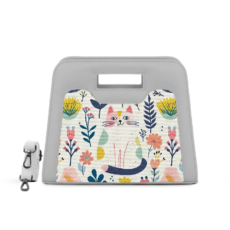 Designer Bags For Luxury Collectors White Chic Peek Handbag Spring Floral Handbag Deals You'll Love
