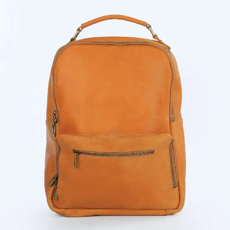 ABAT BACKPACK: Rust Brown