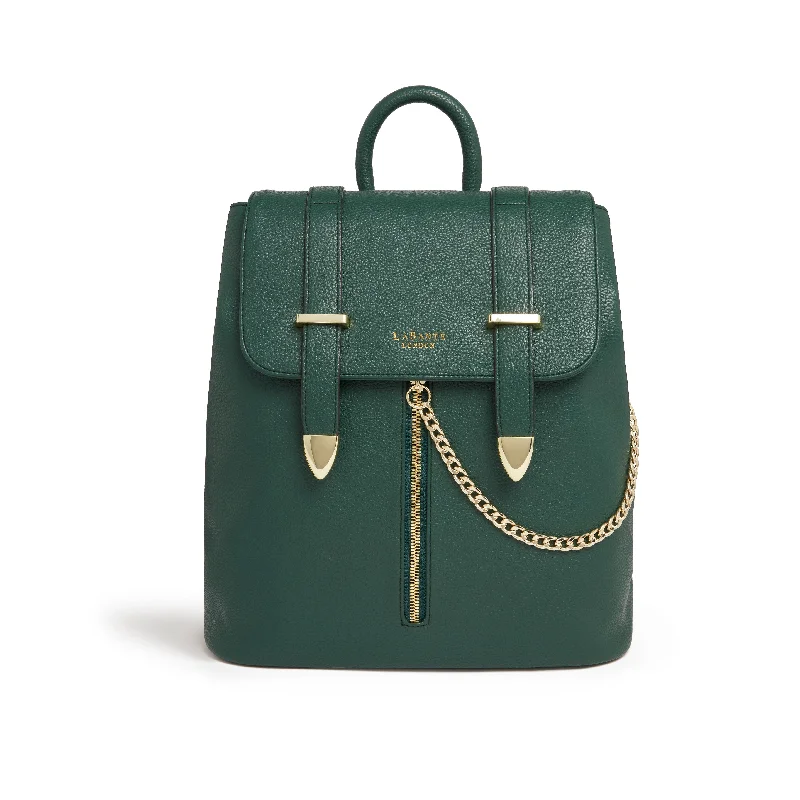 Agnes Green Vegan Backpack Fashion Bags, Huge Savings