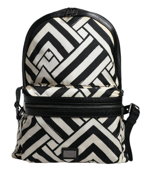 Dolce & Gabbana   Nylon Leather Travel Back Pack Women's Bag (Pre-Owned) Designer-Inspired Bags, Best Prices