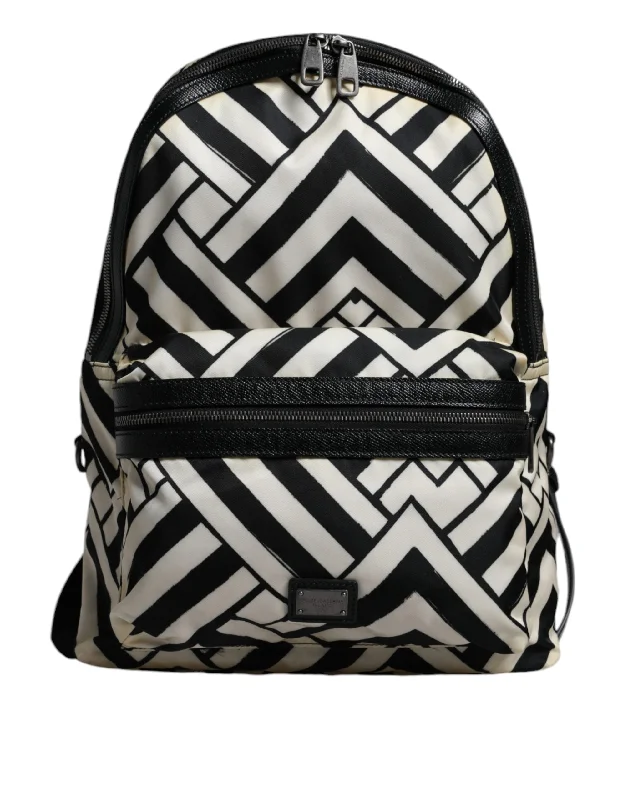 Dolce & Gabbana   Nylon Leather Travel Back Pack Women's Bag (Pre-Owned) Elegant Purses, Shop & Save