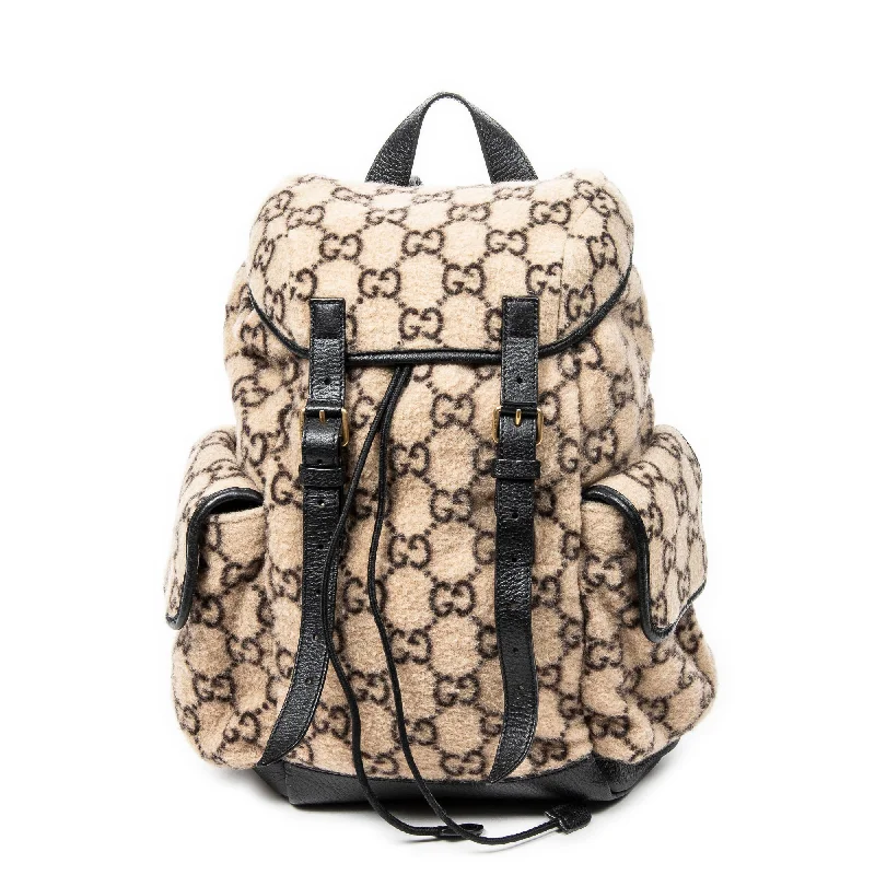 Drawstring Buckle Backpack