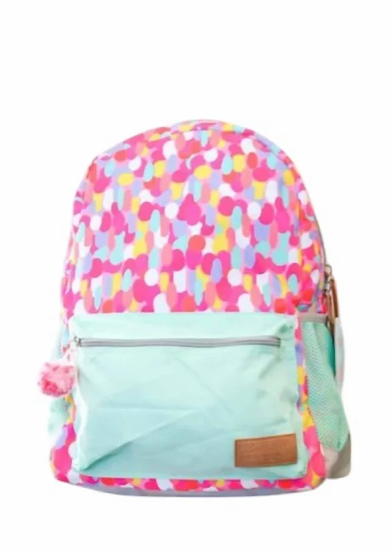 Women's School Backpack In Big Confetti