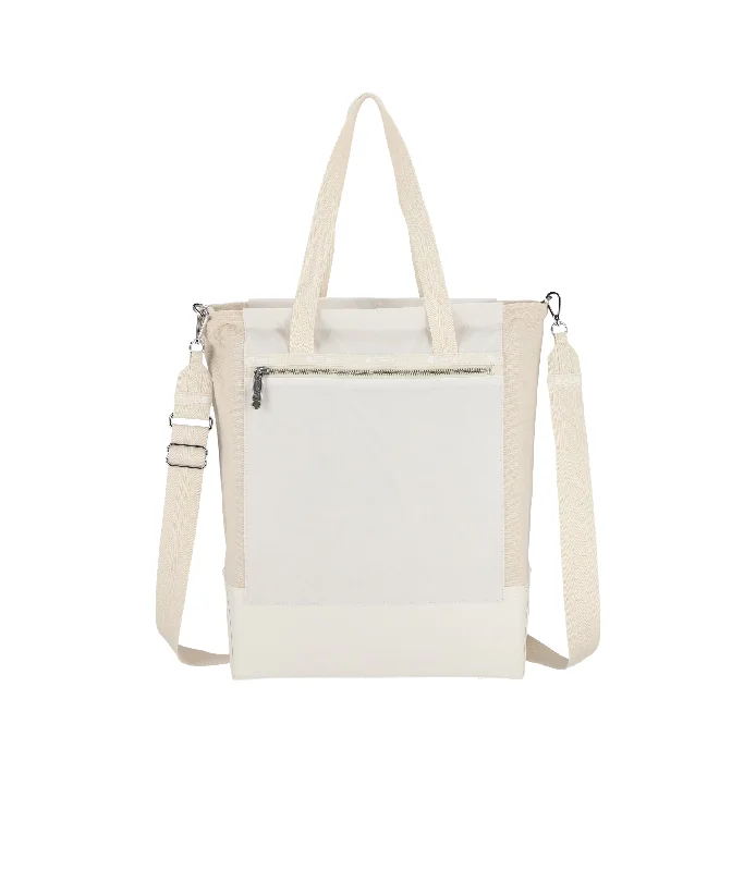 Canvas Convertible North/South Tote