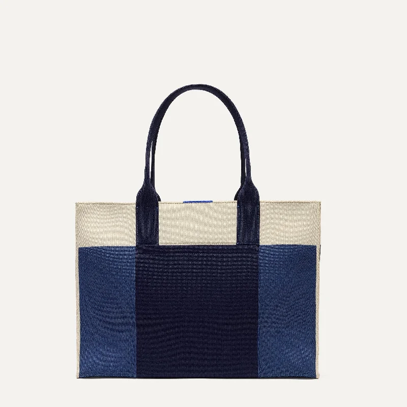 The Classic Tote - Luxe Blue