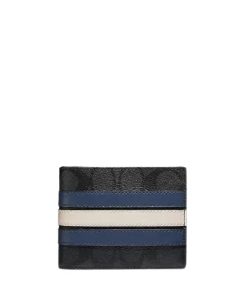 Coach 3 In 1 Wallet In Signature Canvas With Varsity Stripe Premium Quality Bags At Affordable Prices Coach 3 In 1 Wallet In Signature Canvas With Varsity Stripe Premium Quality Bags At Affordable Prices