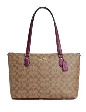 Coach Gallery Tote In Signature Canvas