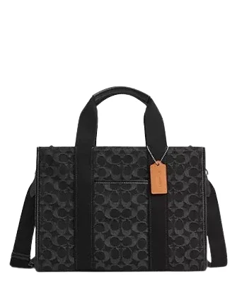 Coach Smith Tote In Signature Denim