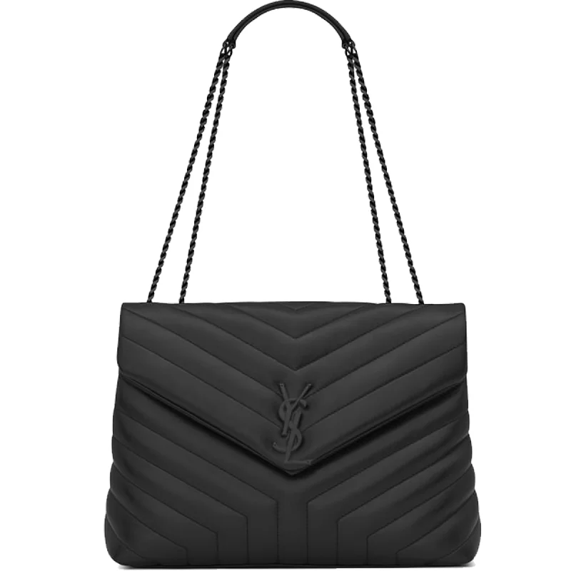 LouLou Medium, Black/Black Fashion Bags, Limited Offer