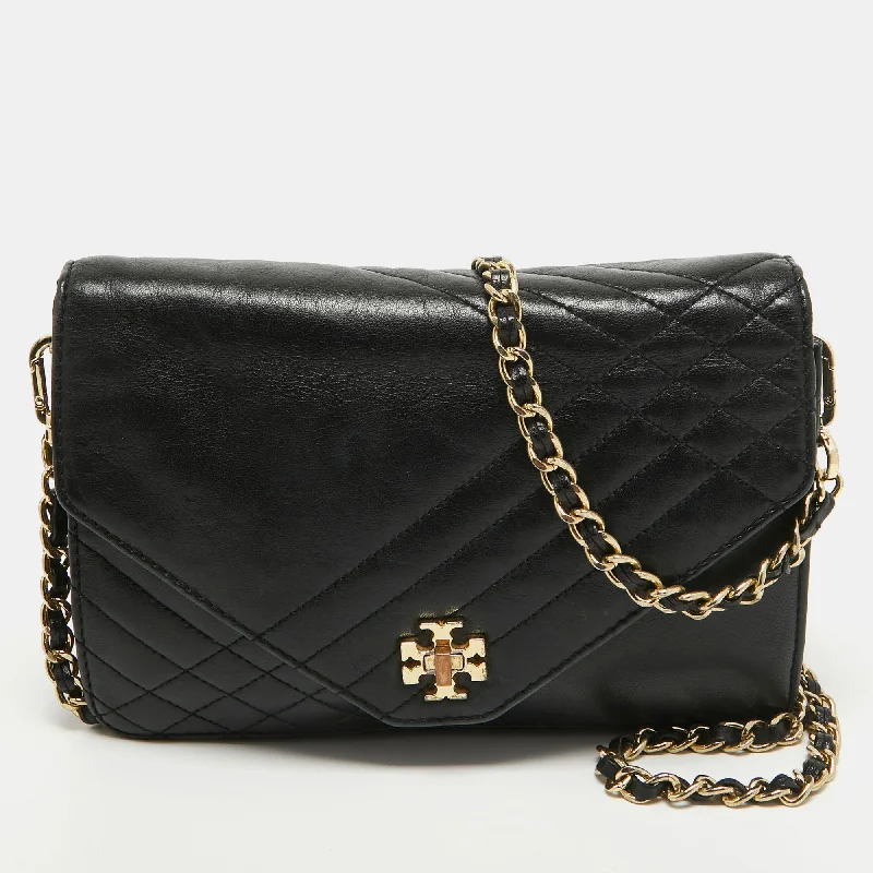 Tory Burch  Leather Kira Envelope Flap Chain Bag