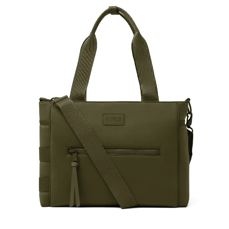 Wade Diaper Tote in Dark Moss