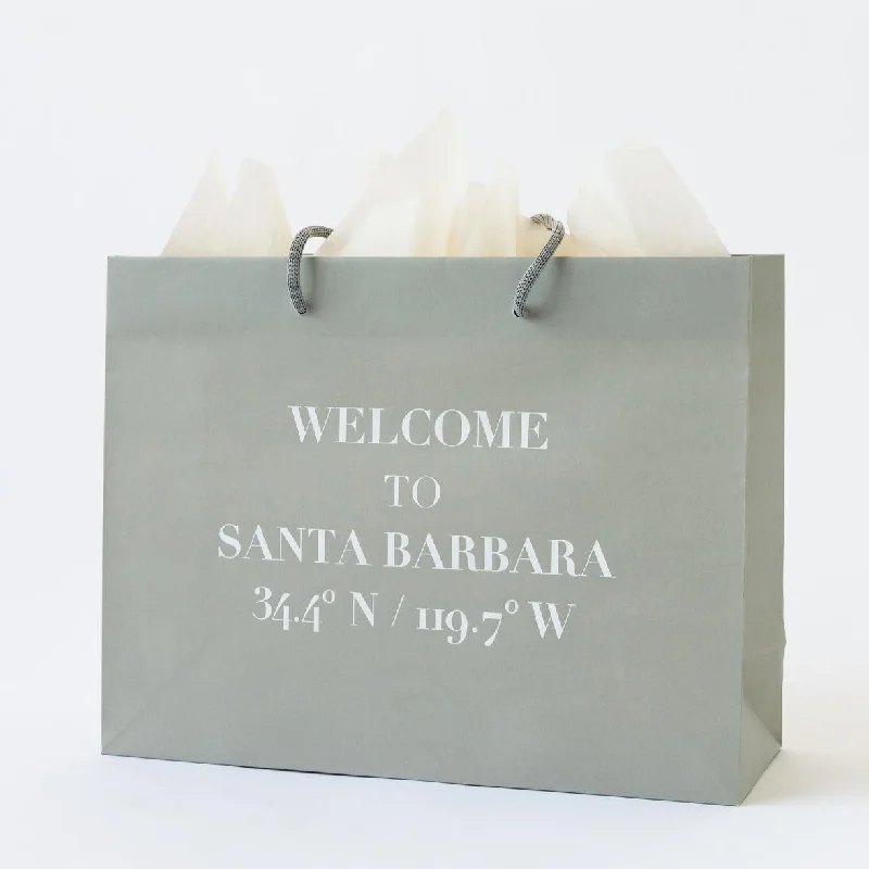 Welcome to Santa Barbara Grey Gift Tote