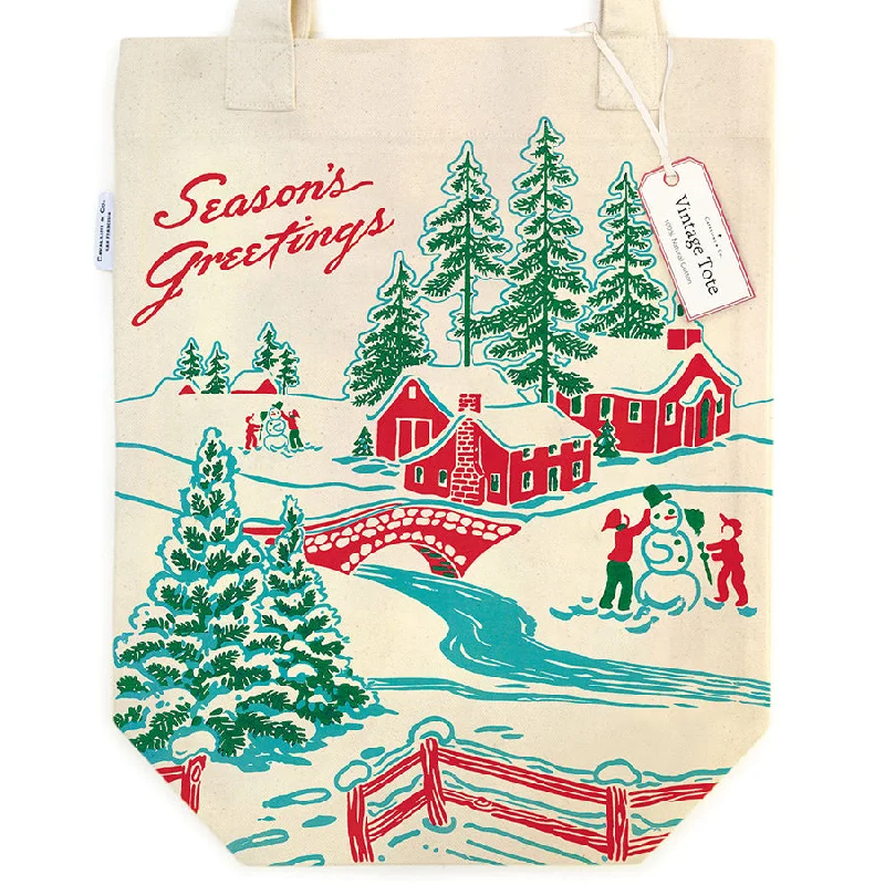 Christmas Winter Wonderland Tote