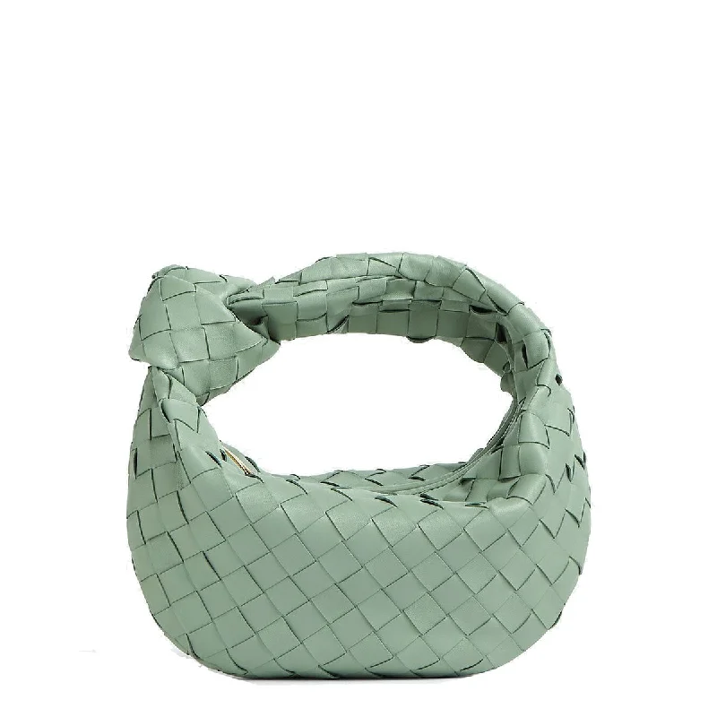 Jodie Mini Intrecciato, Sage (G) Sleek And Stylish Handbags At Lower Prices