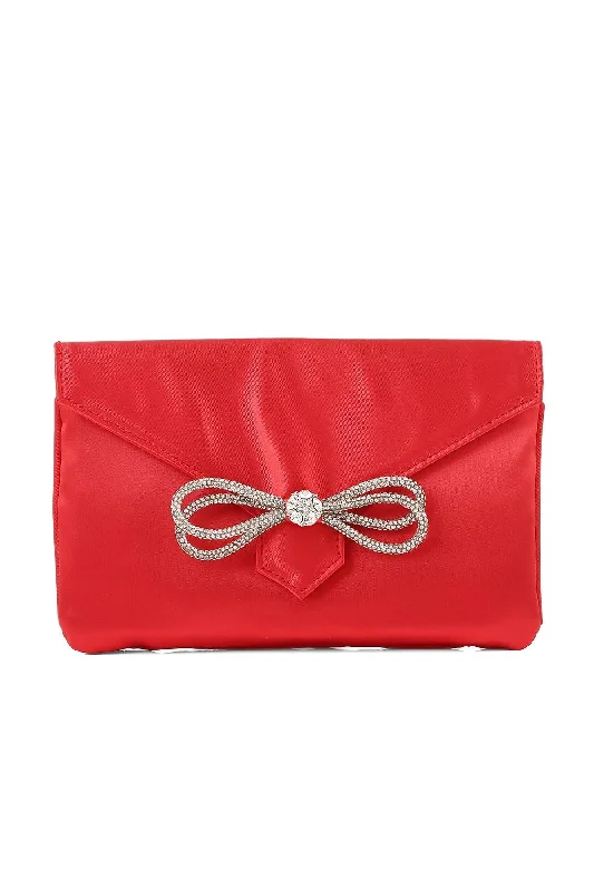 Fancy Clutch B20744-Red