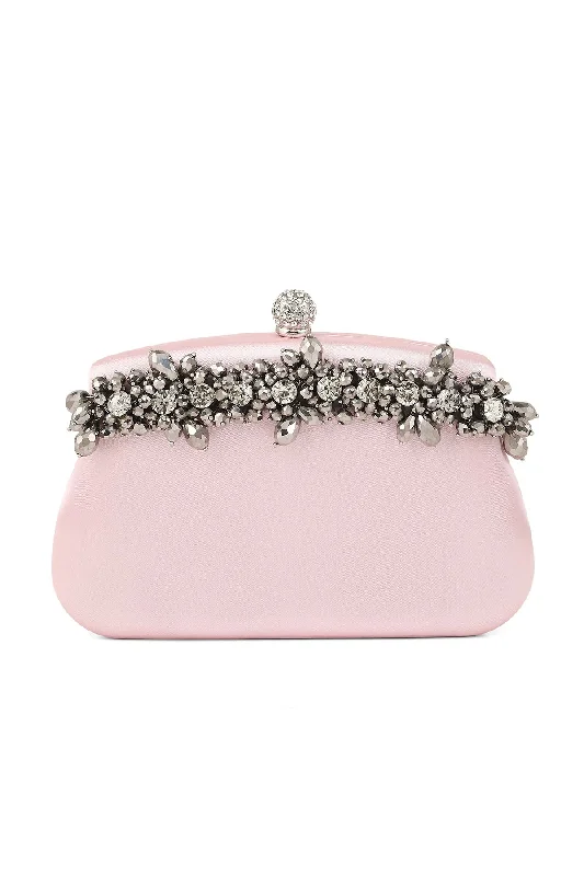 Fancy Clutch B21545-Pink Upgrade Your Look With Our Exclusive Bag Deals