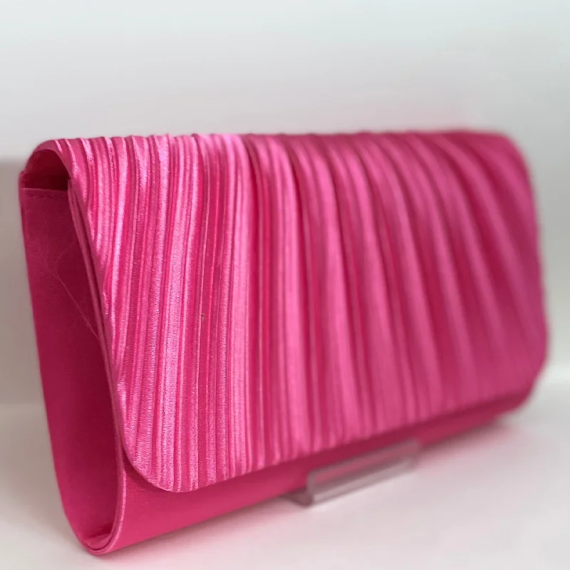 Mimi Clutch - Fuchsia Limited-Time Handbag Sale