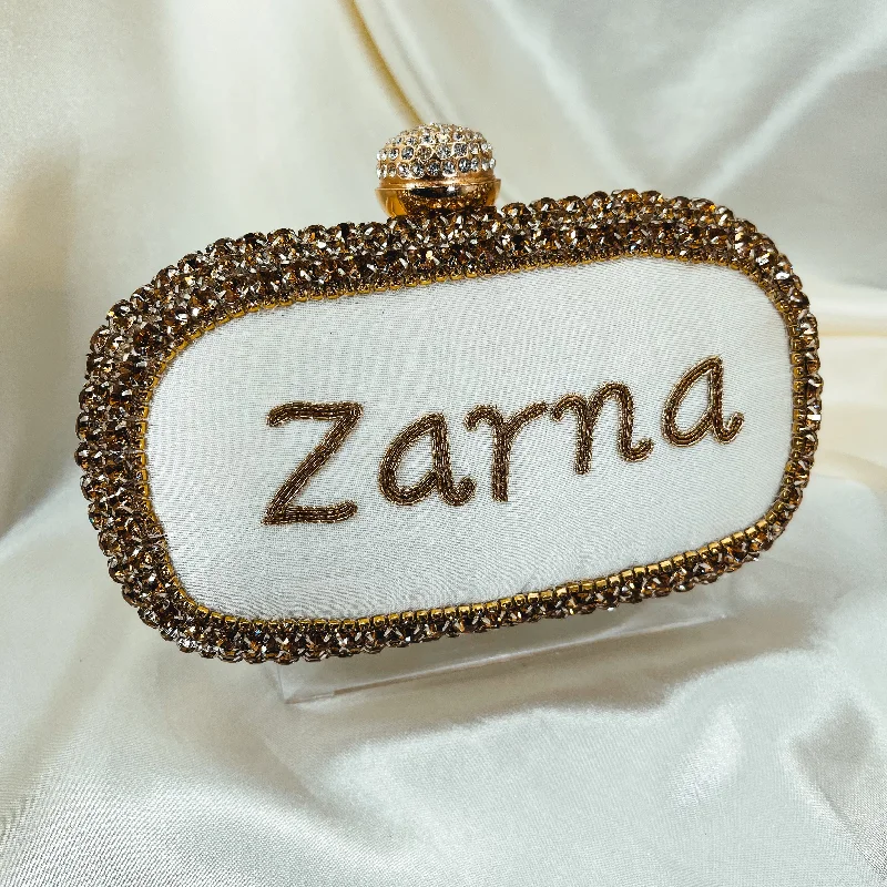 ZARNA Personalized Clutch Flash Sale On Elegant Bags – Limited Stock Available