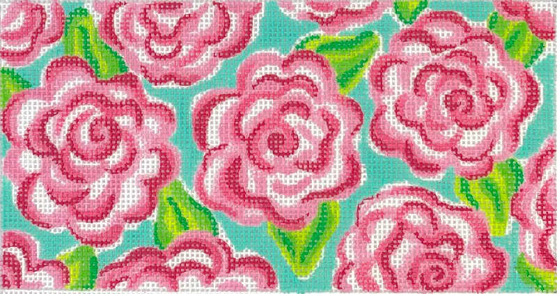 INSPCL-53 Lilly-Inspired Roses Clutch Insert