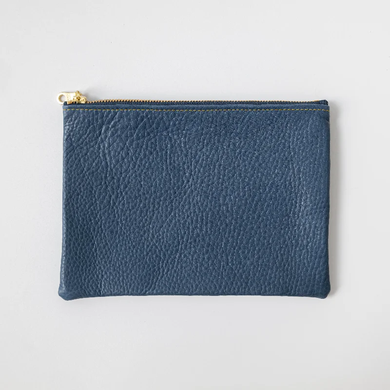 Blue Cypress Medium Zip Pouch The Perfect Bag Sale Is Here
