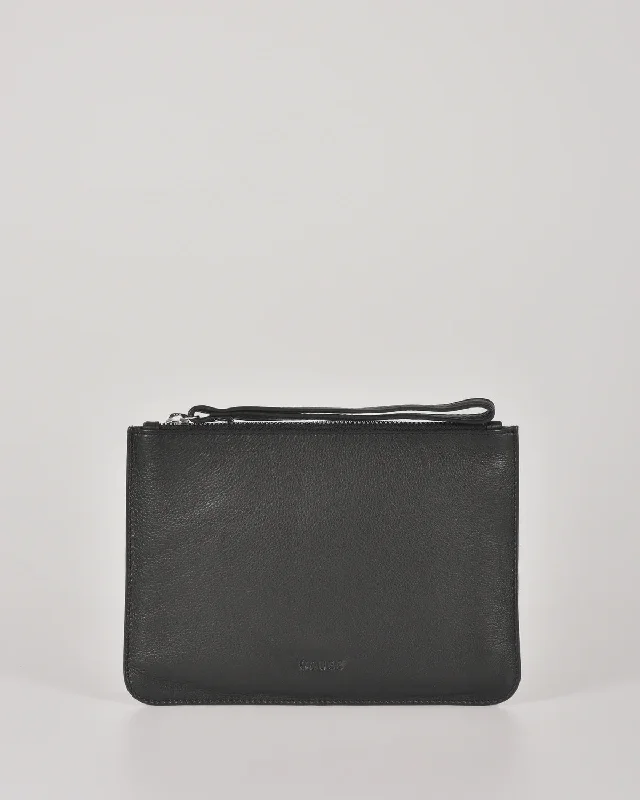 Queens Pouch (Black) Iconic Handbags At Unbeatable Prices